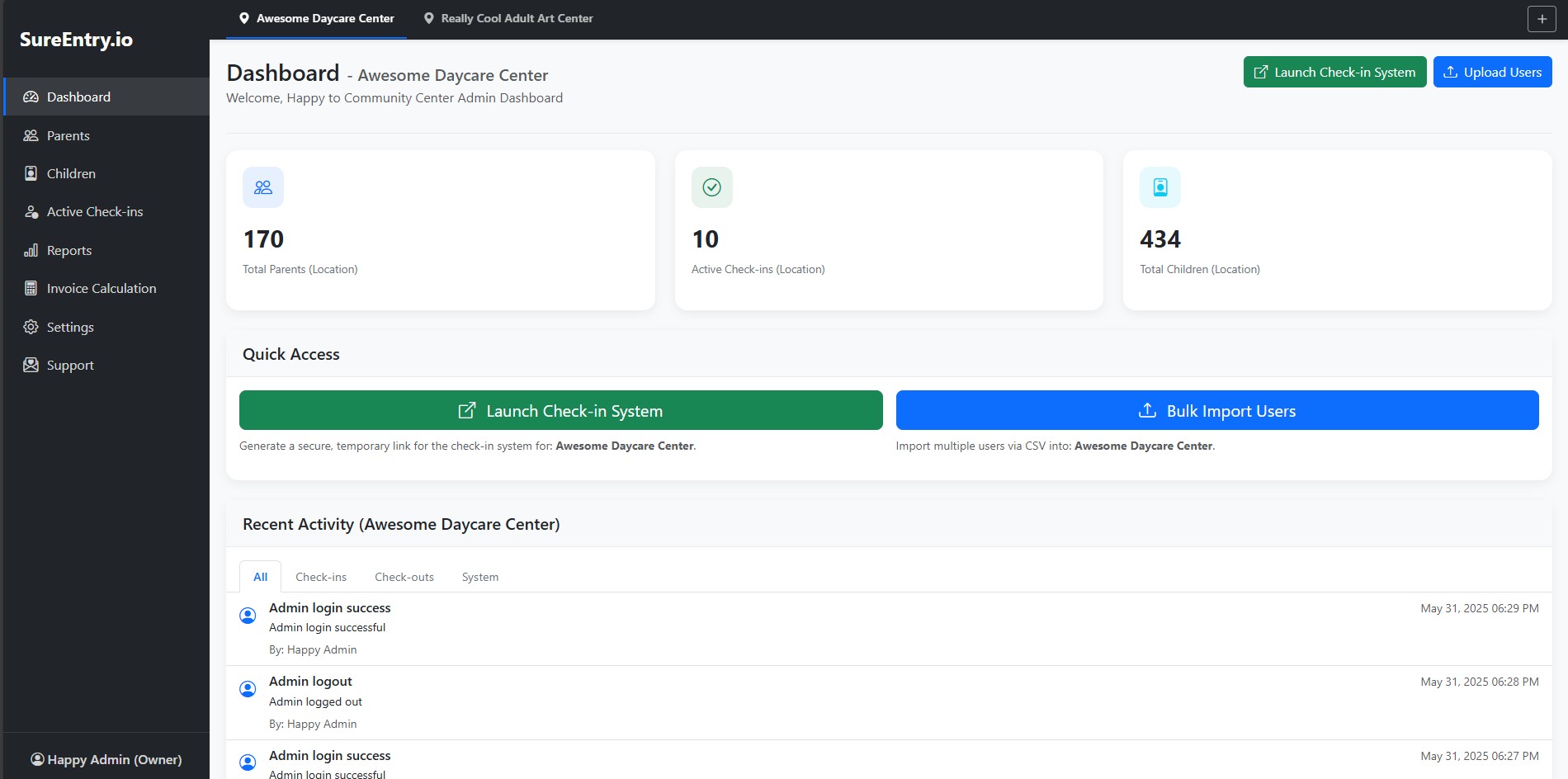 Dashboard Overview
